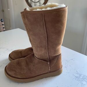 Like New Chestnut Tall UGG Boots - Size 7